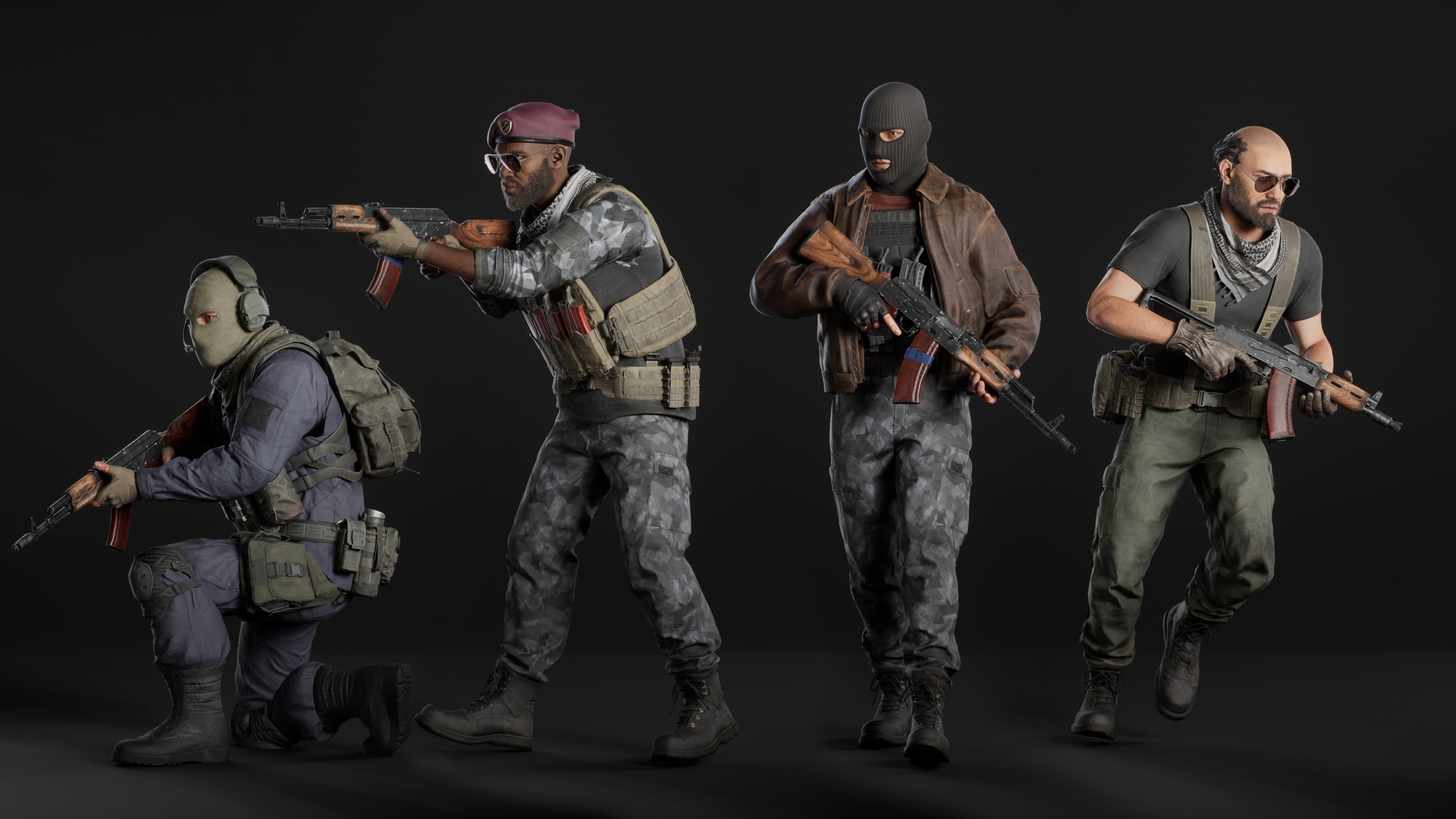 Bandits Military Characters 제품 등록을 위한 미디어 1개