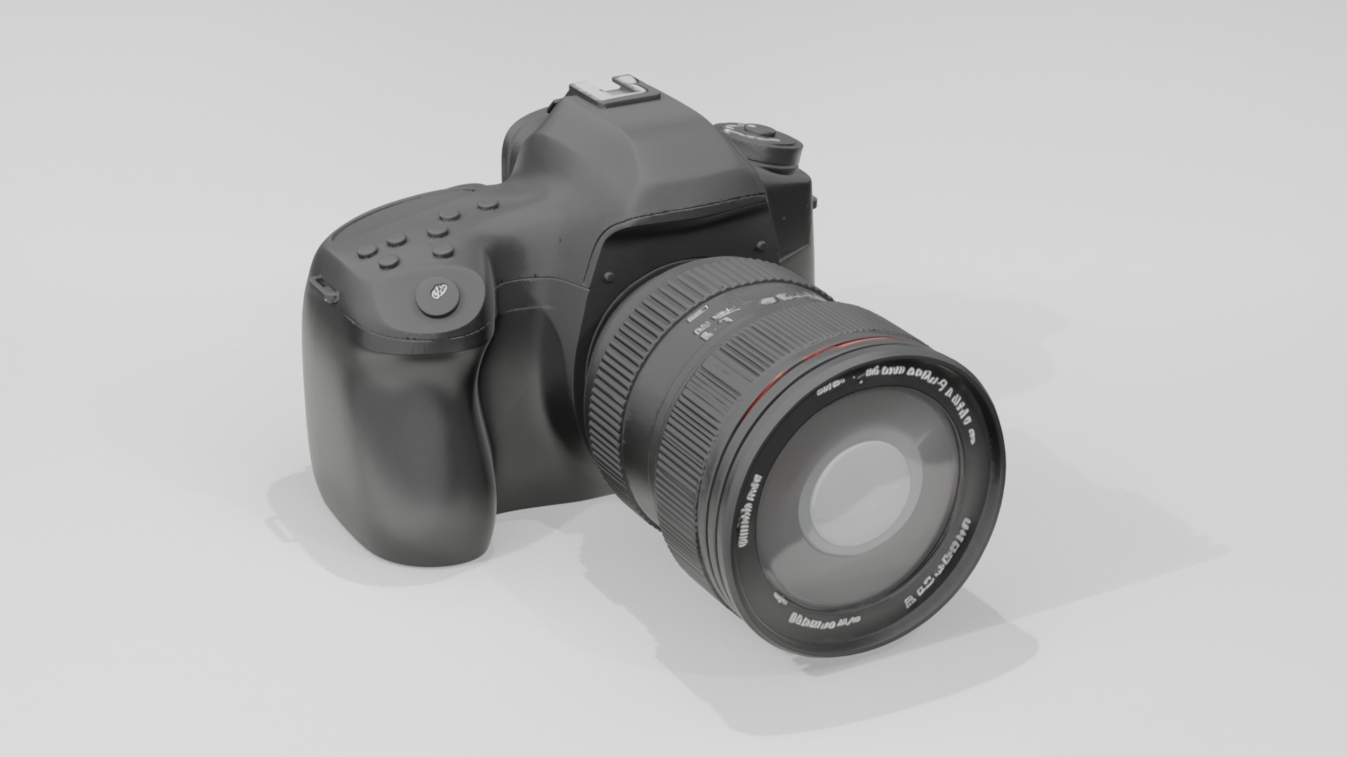 Digital Camera 3D Model – Low Poly DSLR | Fab