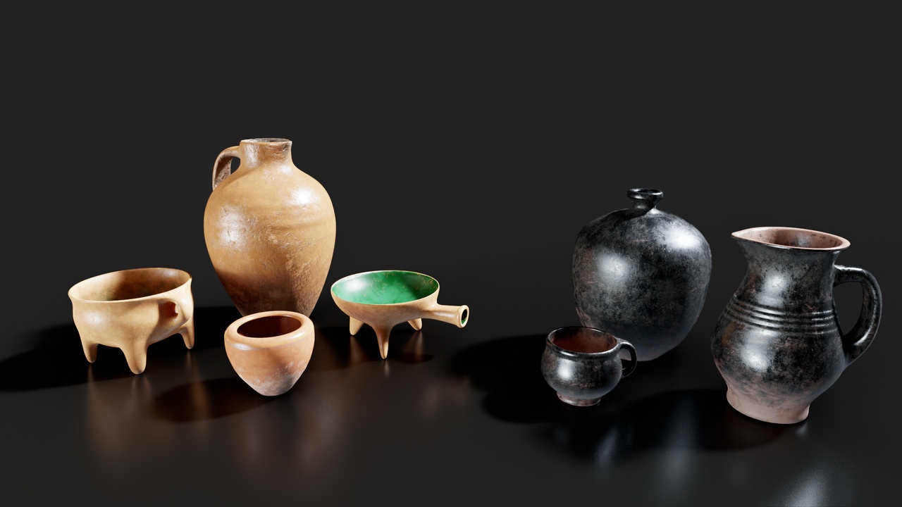 Media 1 for listing Clay Pots Pack