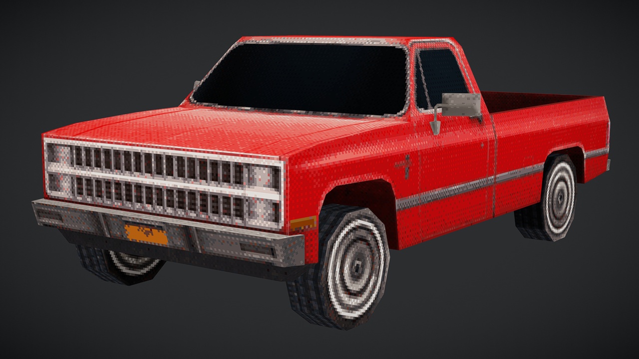 Media 1 for listing PS1 Style Pickup Car