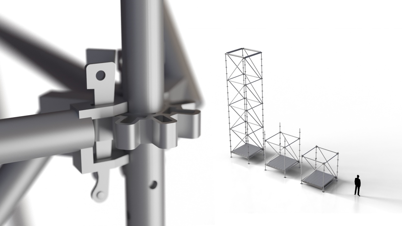 Media 1 for listing Stage Scaffold 3D model