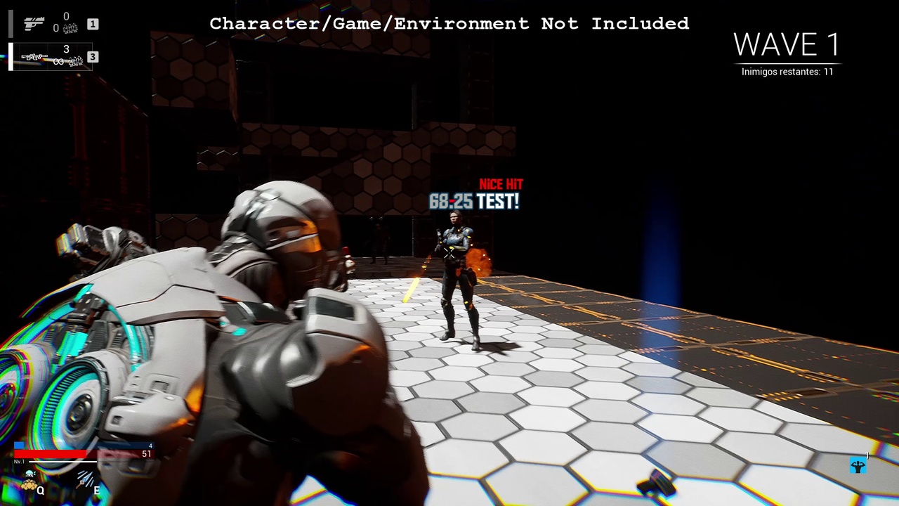 Media 1 for listing Custom Damage and Status Text