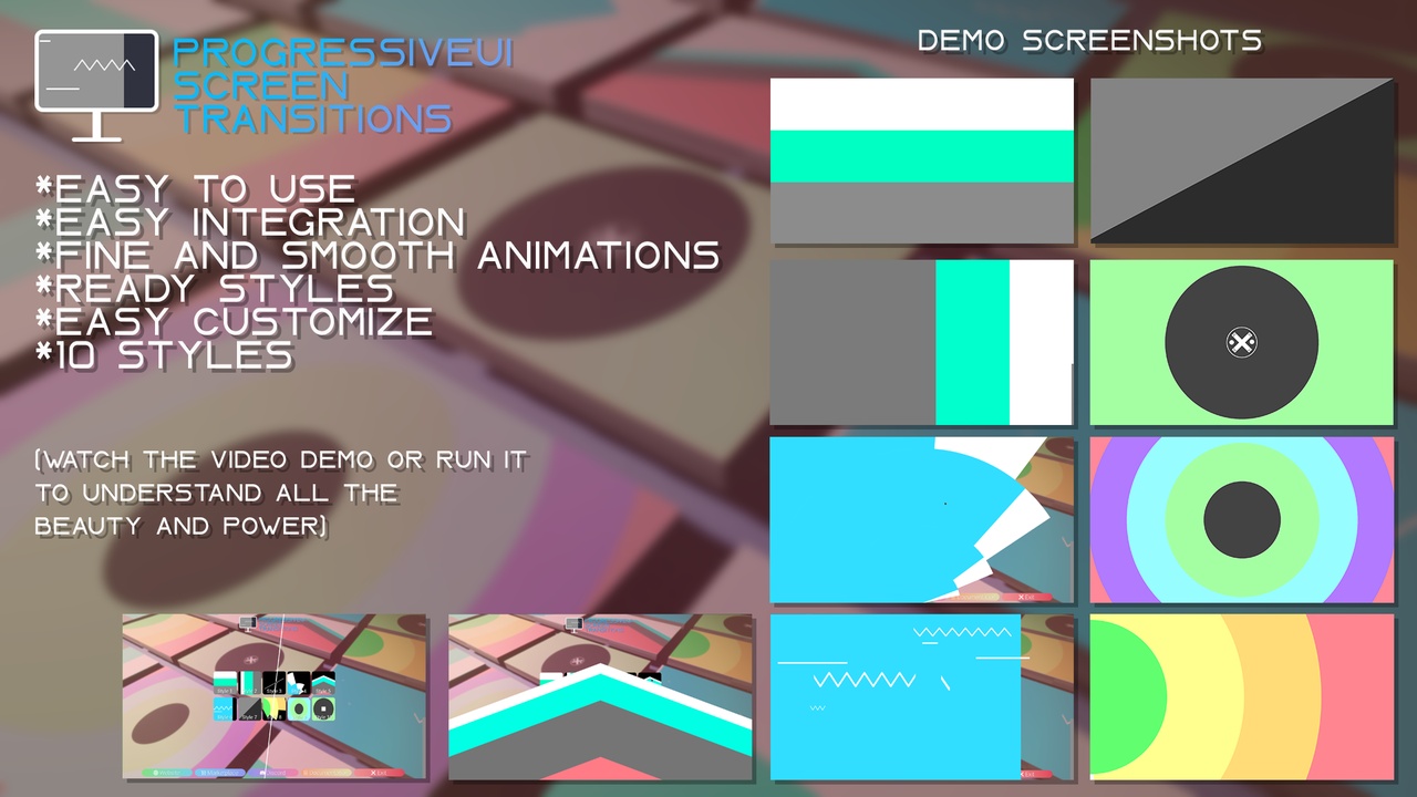 Media 1 for listing ProgressiveUI Screen Transitions