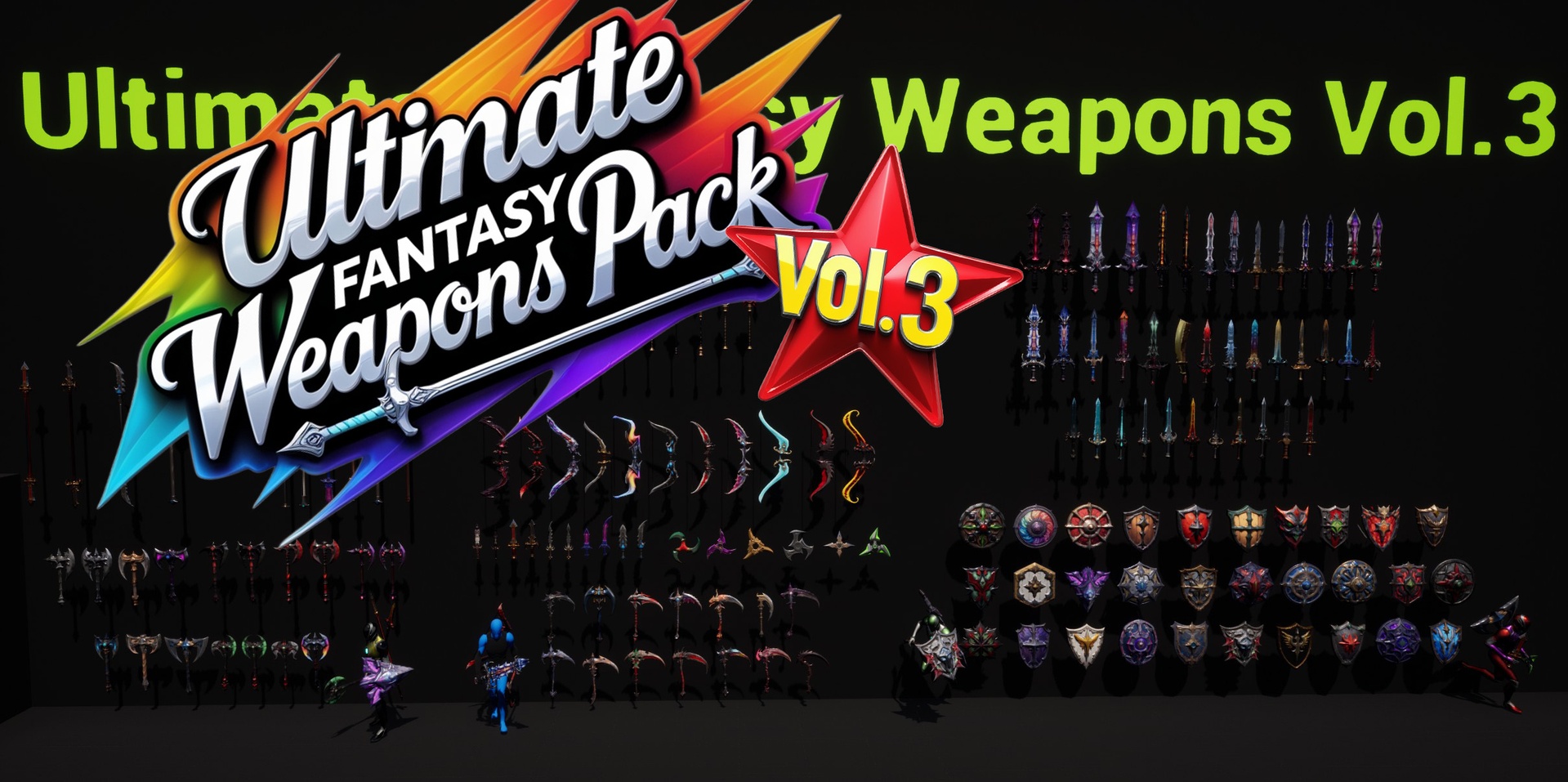 Media 1 for listing Ultimate Fantasy Weapons Pack Vol3