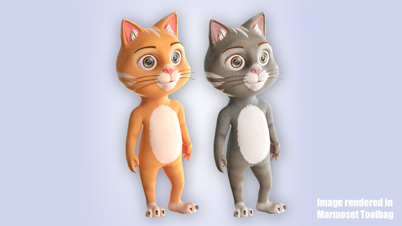 Media 1 for listing Cartoon Cat Nature
