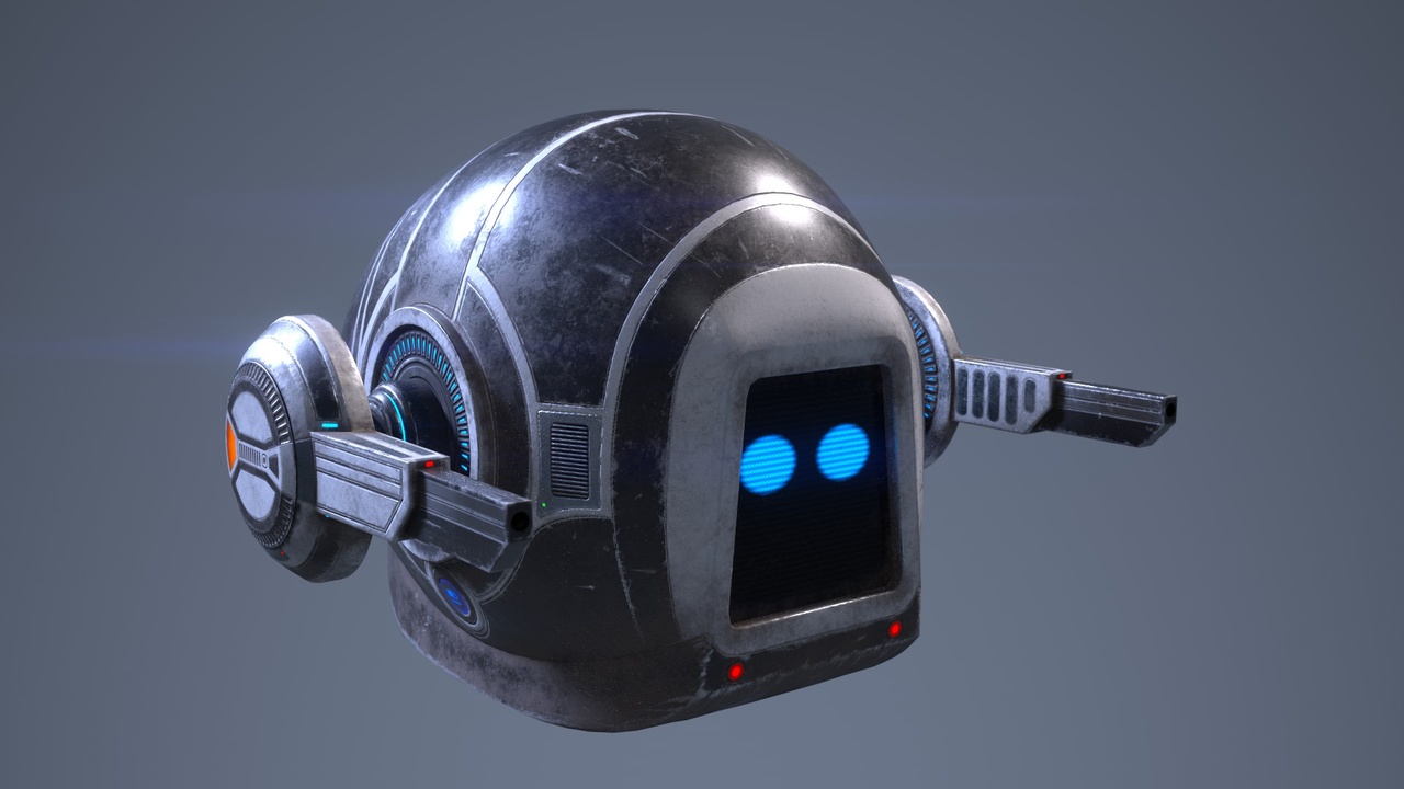 Media 1 for listing Sci-Fi Space Drone