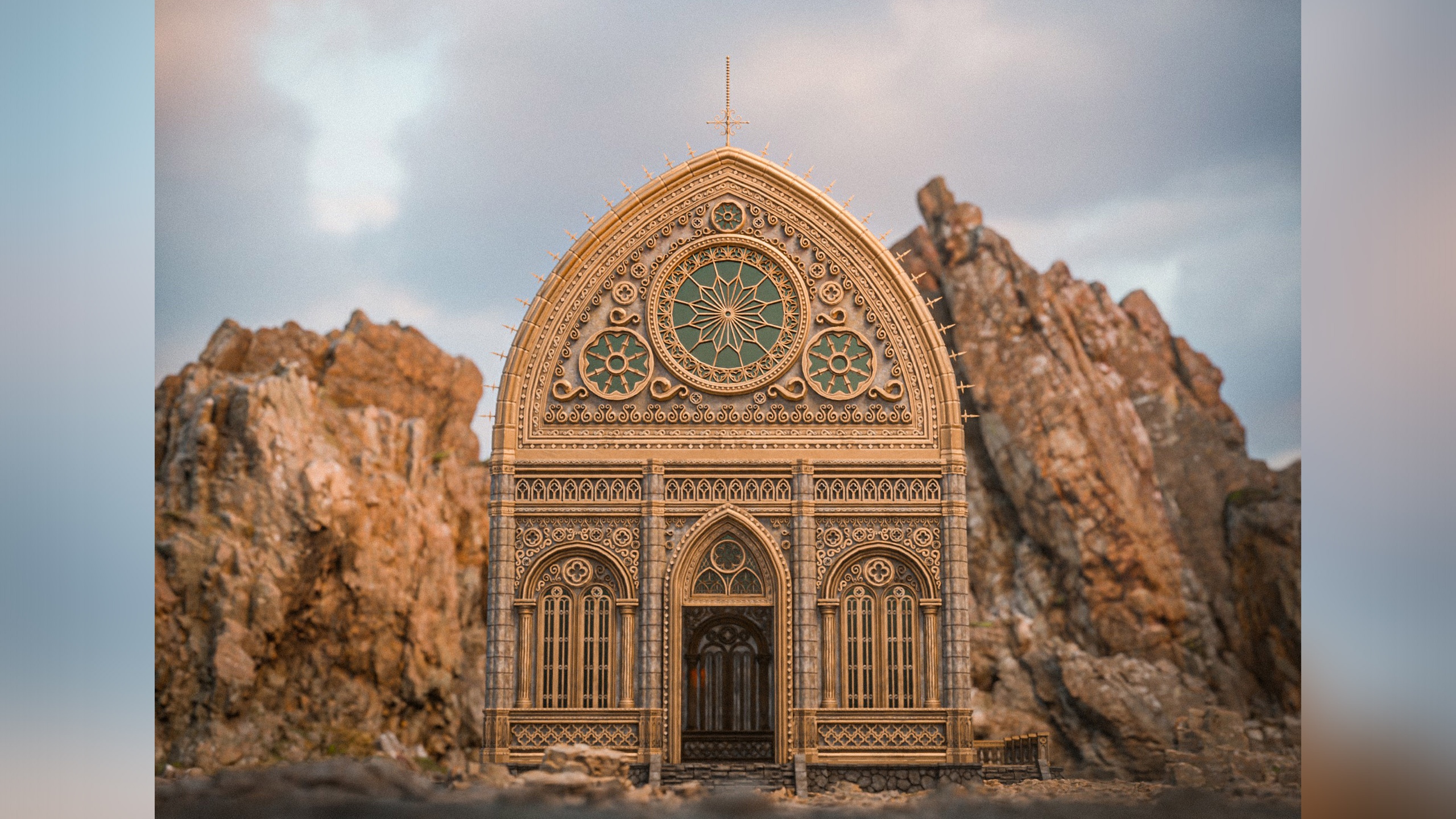 Media 1 for listing Gothic Castle Cathedral Modular Building 2