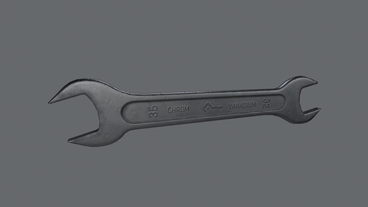 Media 1 for listing Worn Wrench 36*32