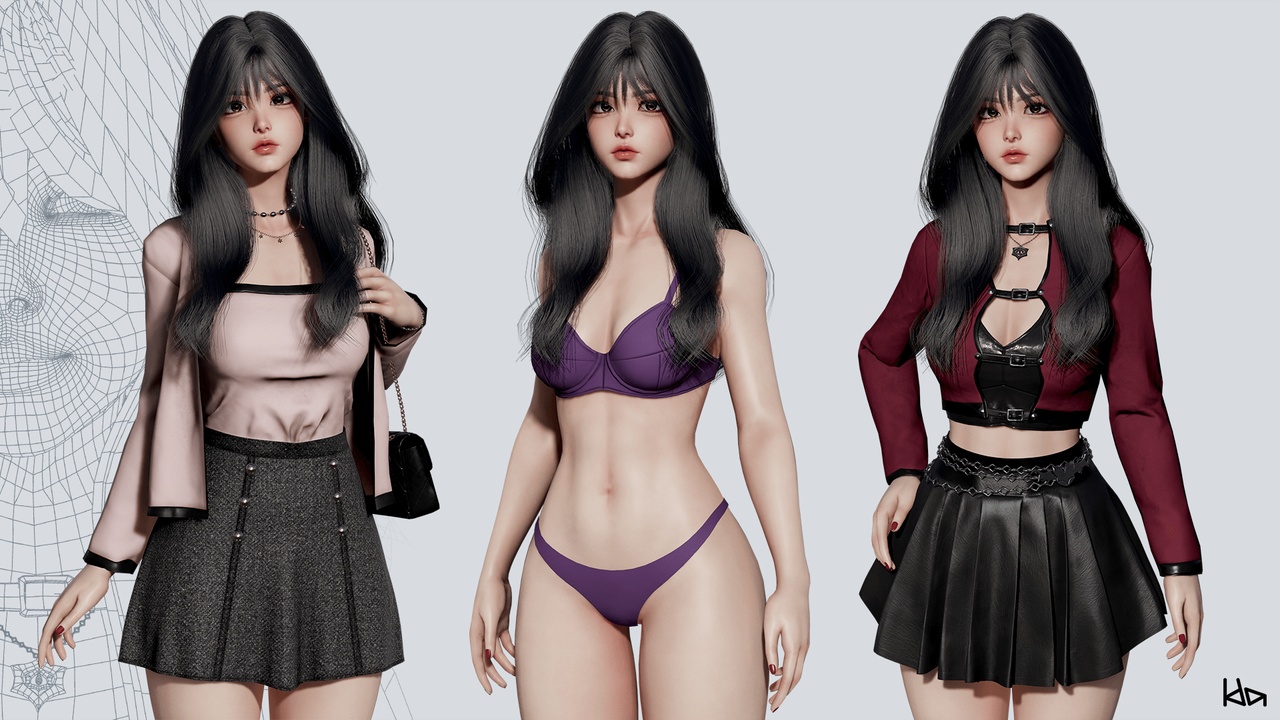 [Unreal Engine] K-POP SERIES – Mina-虚幻资源发布讨论论坛-虚幻引擎-IMAXCG