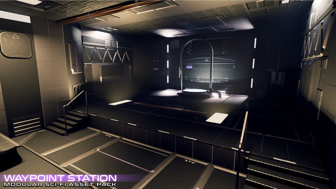 Media 1 for listing Waypoint Station - Modular Sci-Fi Interior