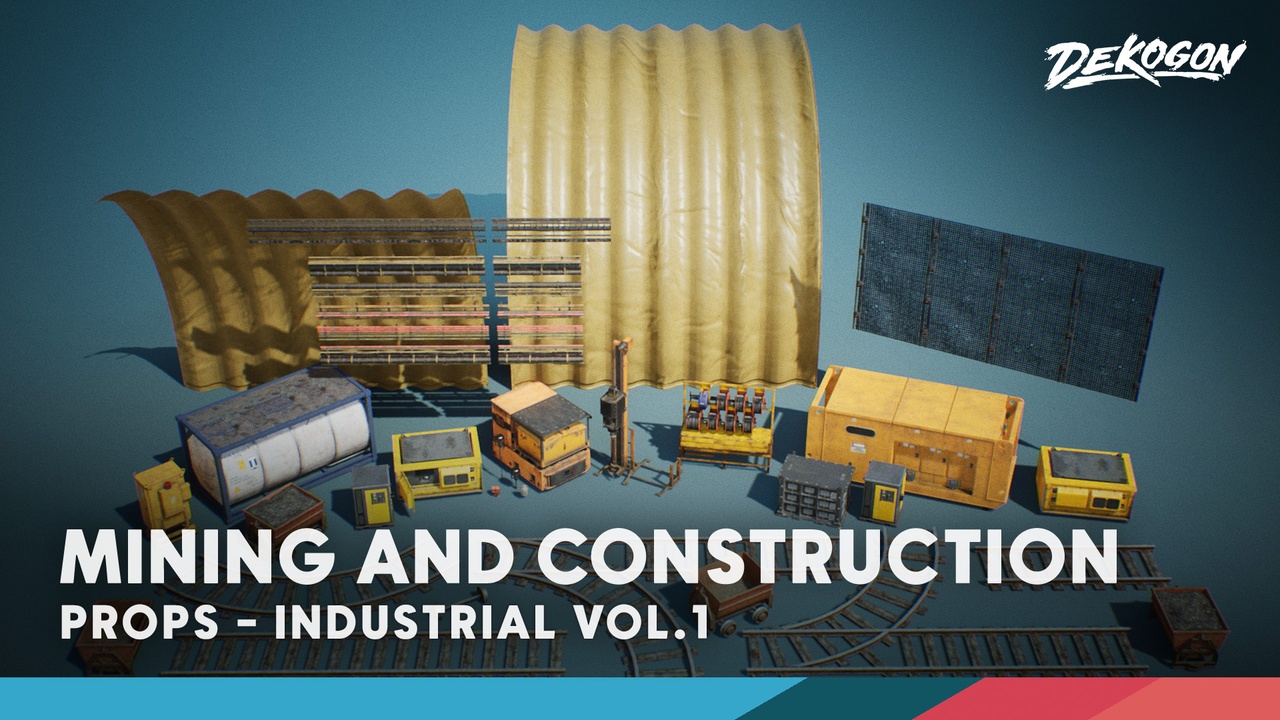 Media 1 for listing Industrial VOL.1 - Mining Props
