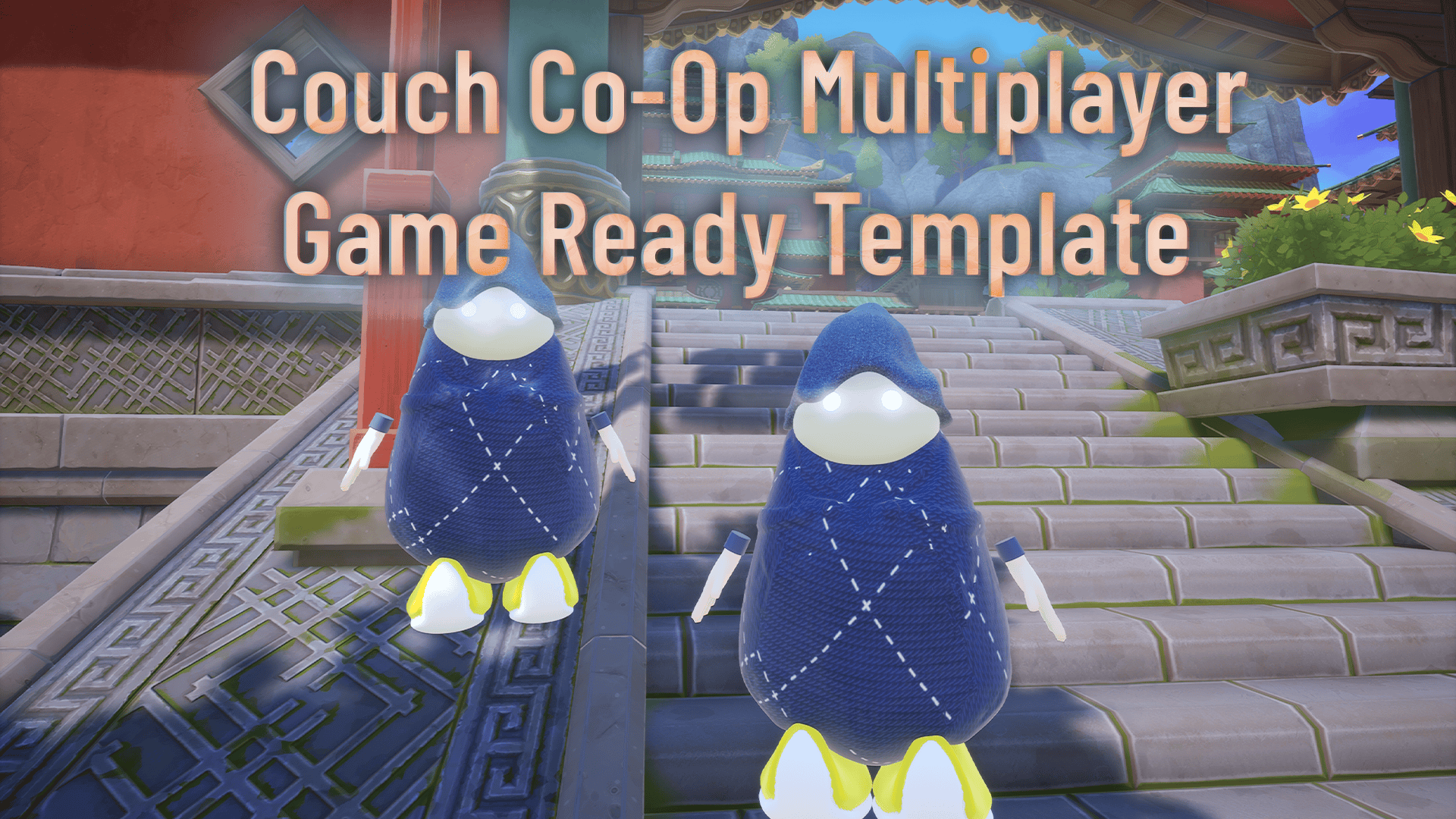 Couch Co-Op Multiplayer Game Template | Fab