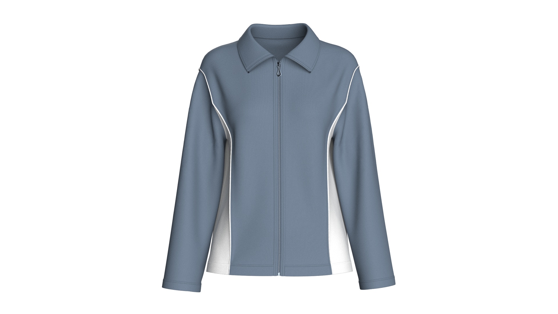 Media 1 for listing Girls Polo Neck Side Panel Jacket | High Poly