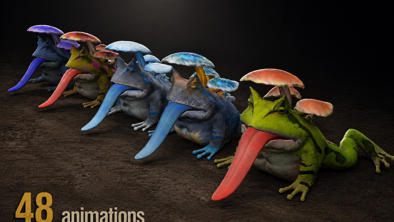 PBR Frog | Fab