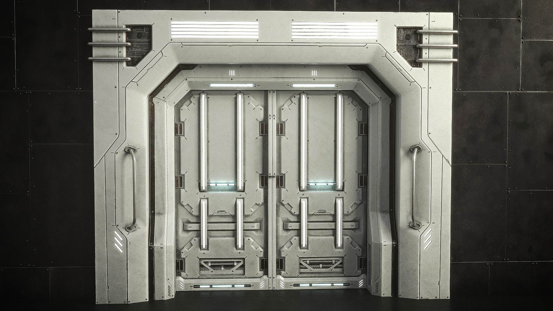 Sci Fi Door v1 | Fab