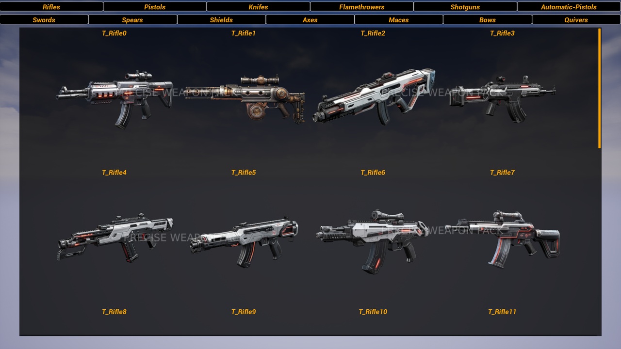 Media 1 for listing Precise weapon icon pack