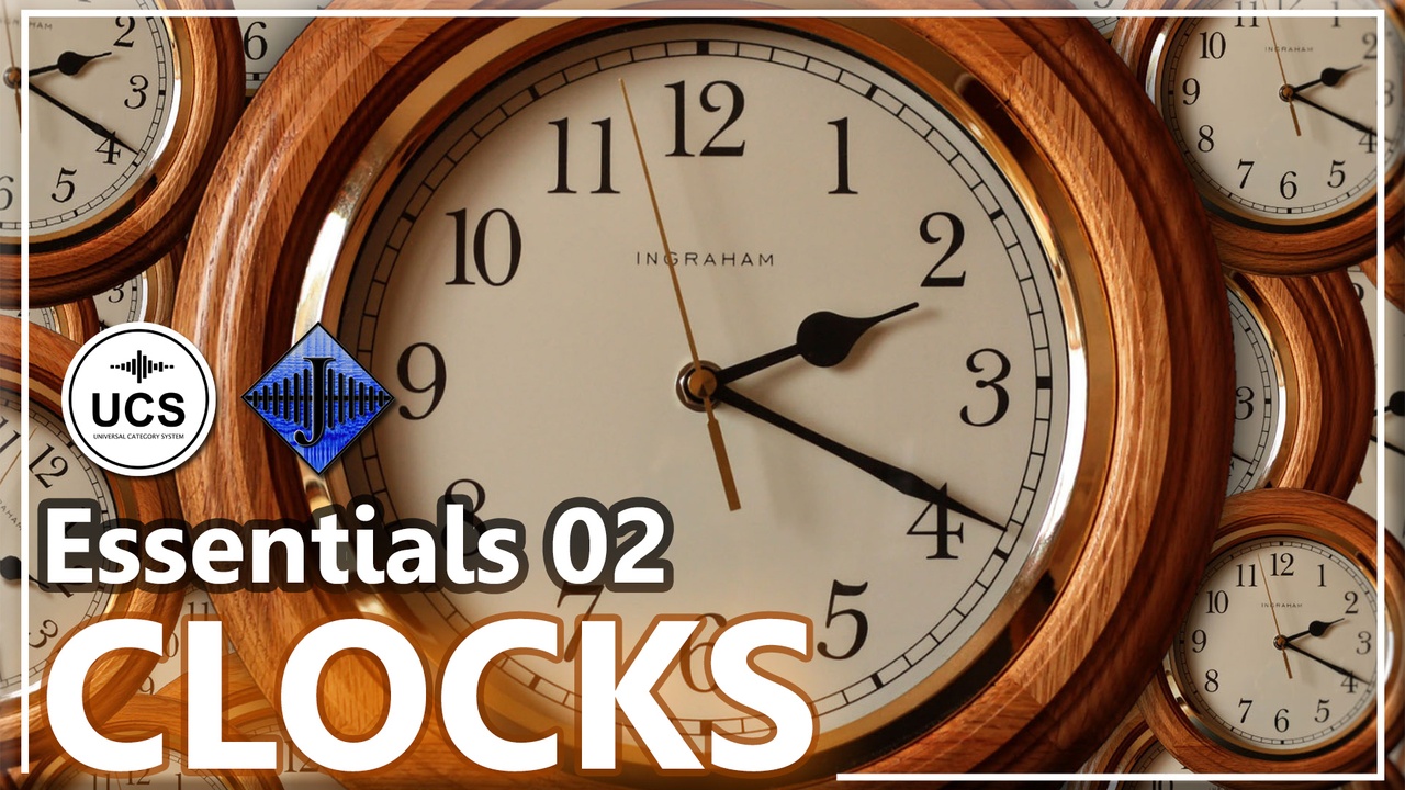 商品 SFX Essentials 02 CLOCKS 的媒体 1
