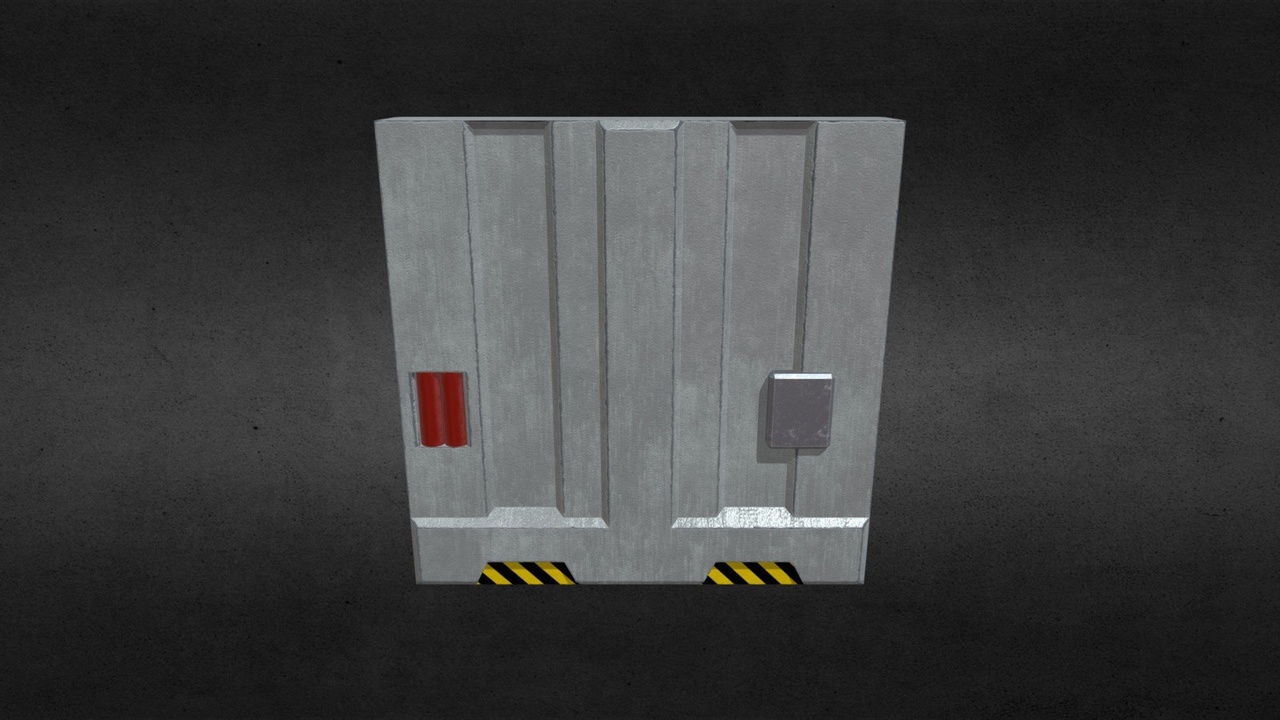Media 1 for listing Sci-fi Industrial Door