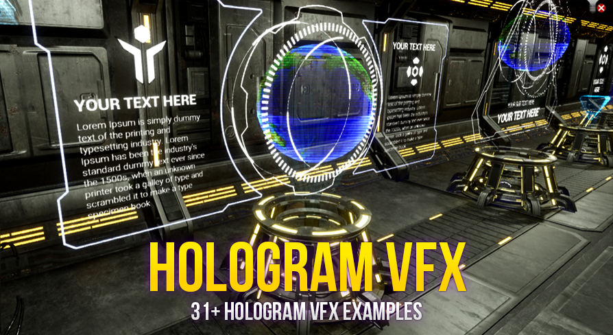 HOLOGRAM VFX With Niagara 3 | Fab