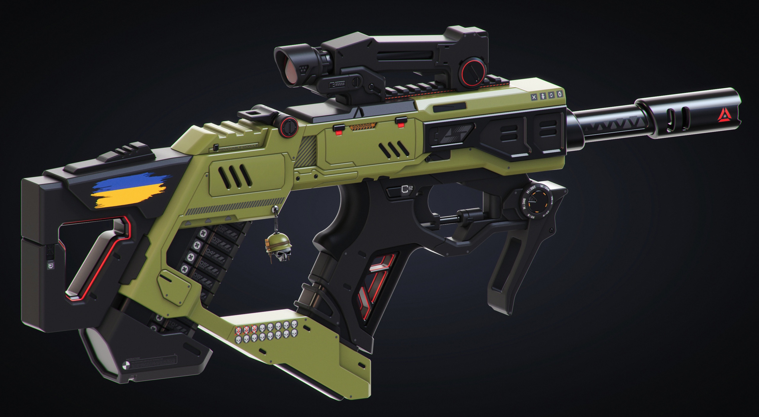 Media 1 for listing Free Sci-Fi Rifle