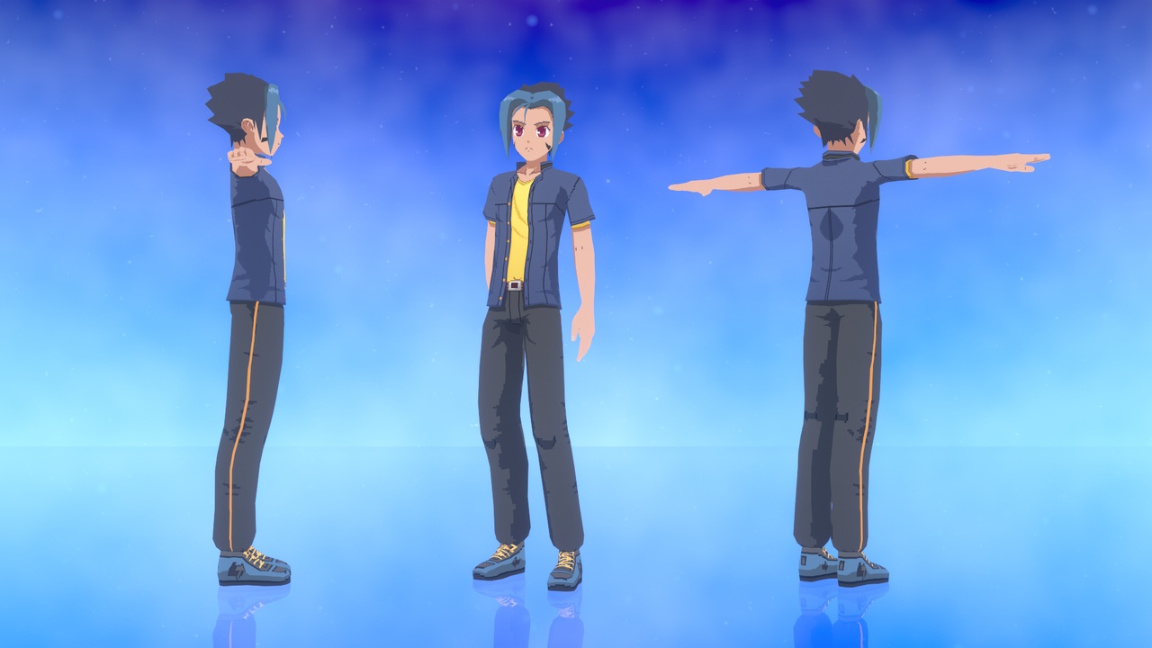 Media 1 for listing Character cartoon Anime Lowpoly - Rex