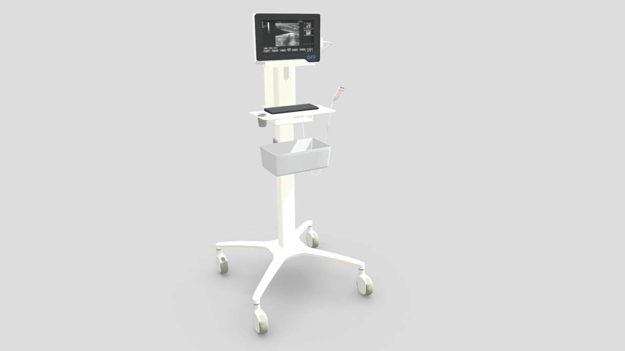 Media 1 for listing Medical Portable Veterinary Ultrasound Monitor Machine