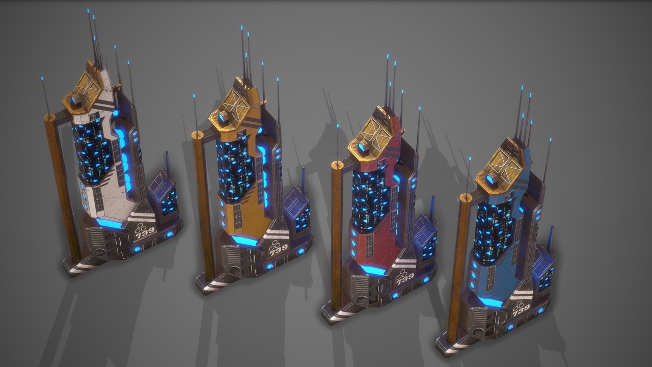 Media 1 for listing Sci-Fi Building 19