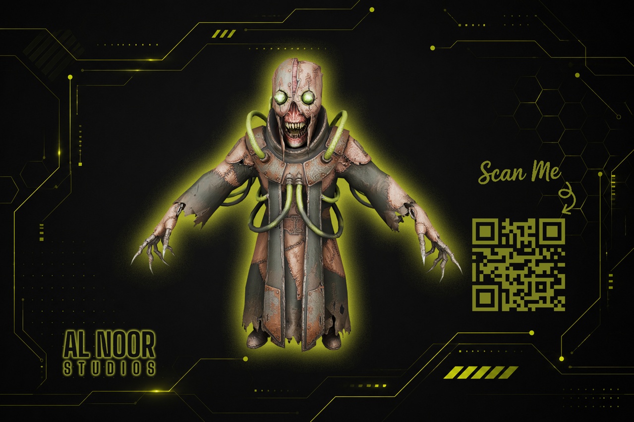 Media 1 for listing Rigged Post-Apocalyptic Mutant Characters Pack | Horror & Survival Game Enemies