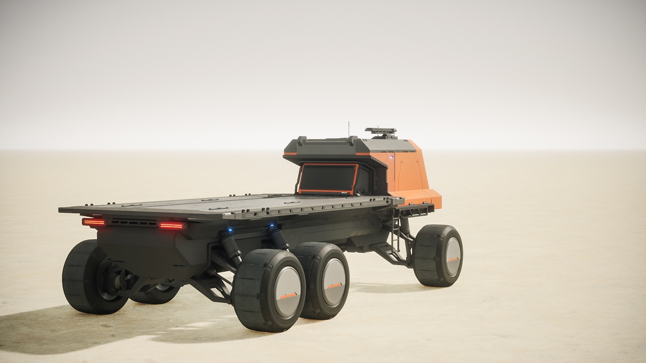 Space Cargo Rover | Fab