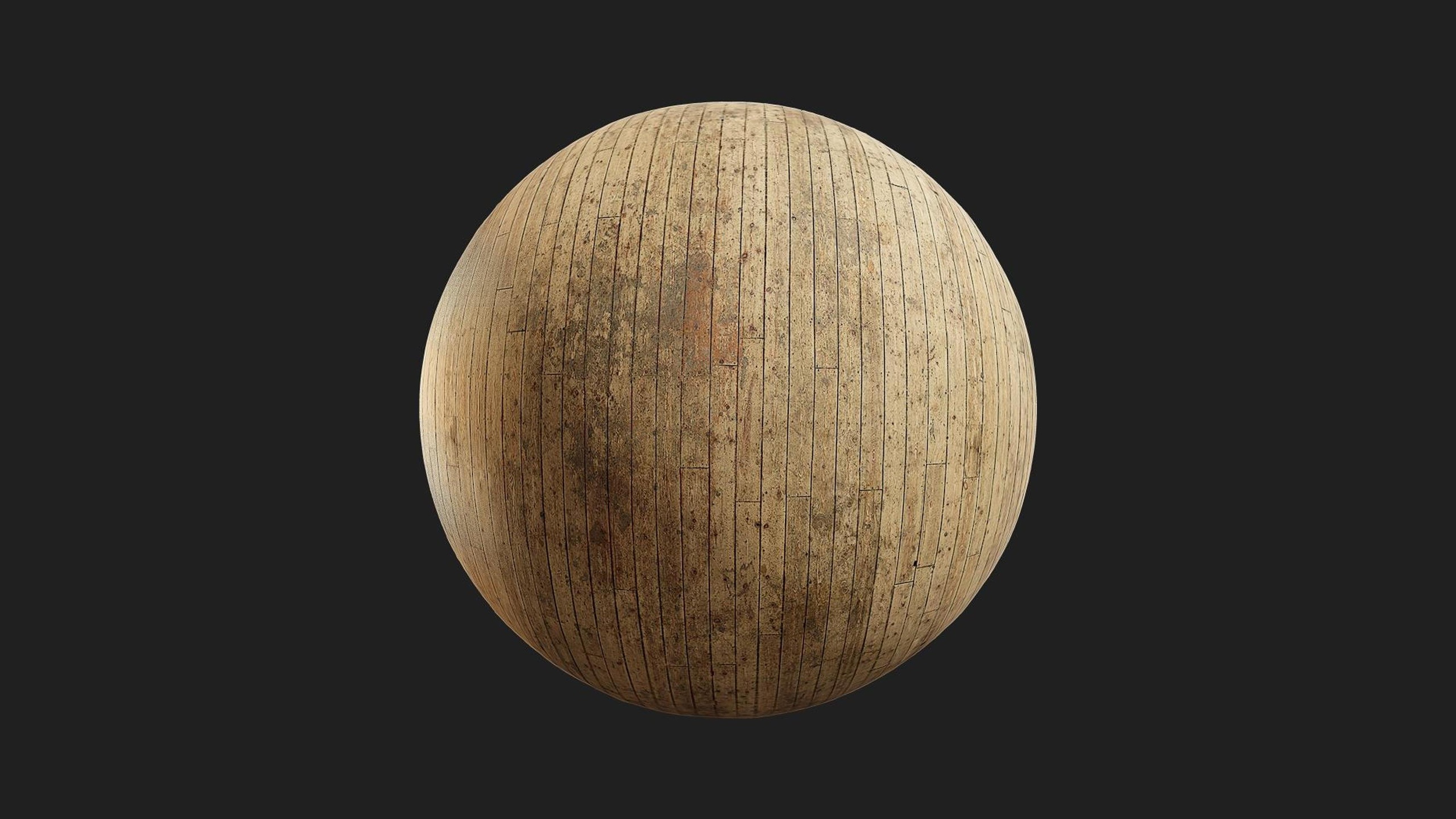 Media 1 for listing Worn Wooden Floor