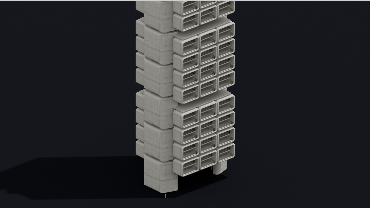 Media 1 for listing Brutalist Tower Building 07