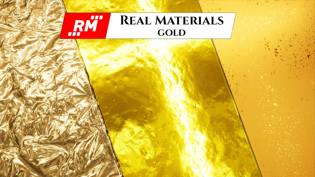 Media 1 for listing Real Materials - Gold