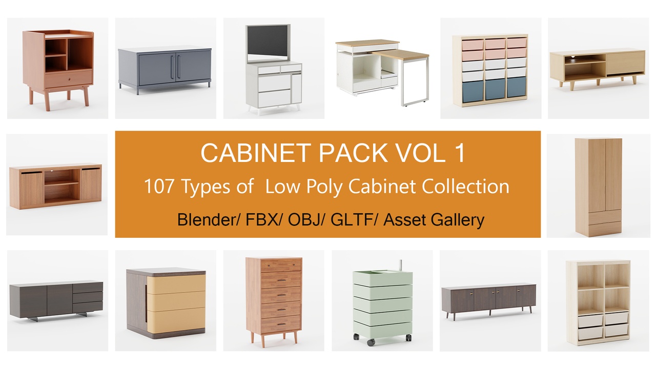 Media 1 for listing Cabinet Collection Pack Vol-1