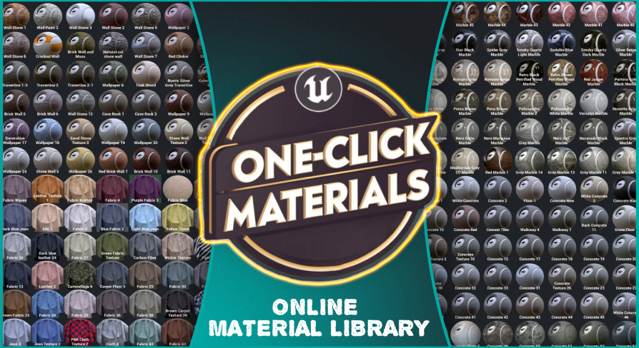 Online Material Library - 1600 PBR Materials | Fab