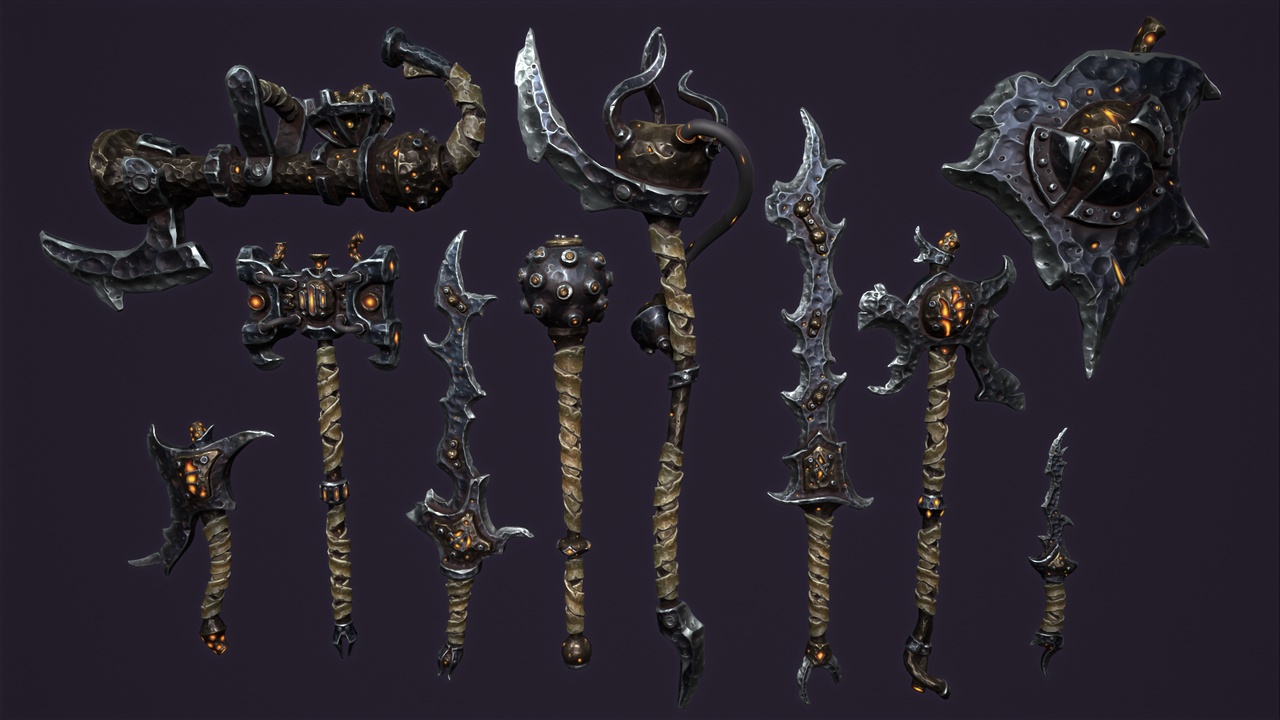 Media 1 for listing Fantasy brute weapons