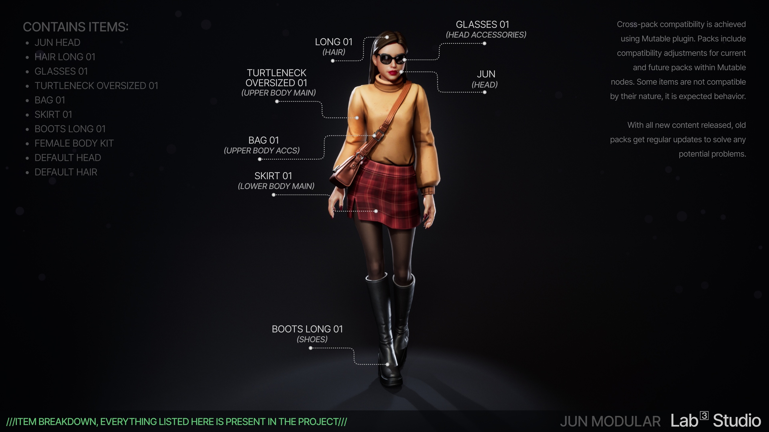 Media 1 for listing Jun: Stylized Character