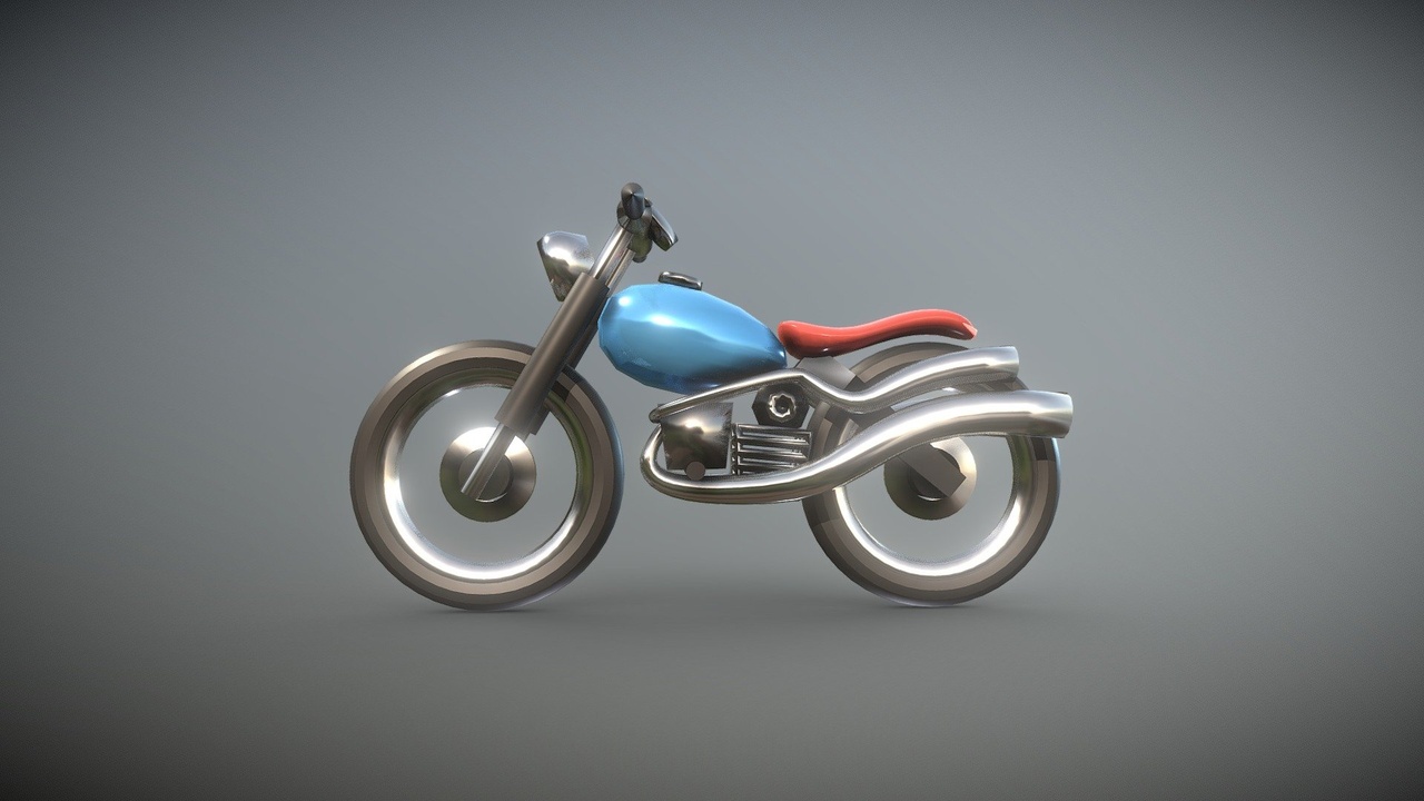 Motocycle concept 🏍️ 3D | Fab