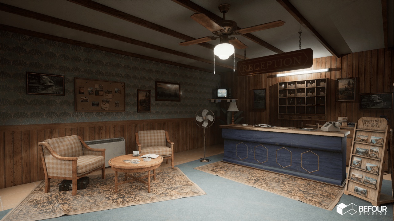 Media 1 for listing Motel Reception Interior Environment (Hotel, Realistic, Environment)