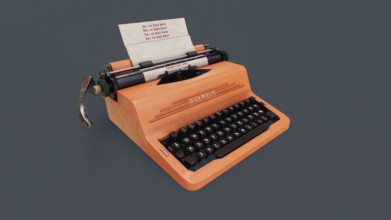 Media 1 for listing Retro Typewriter