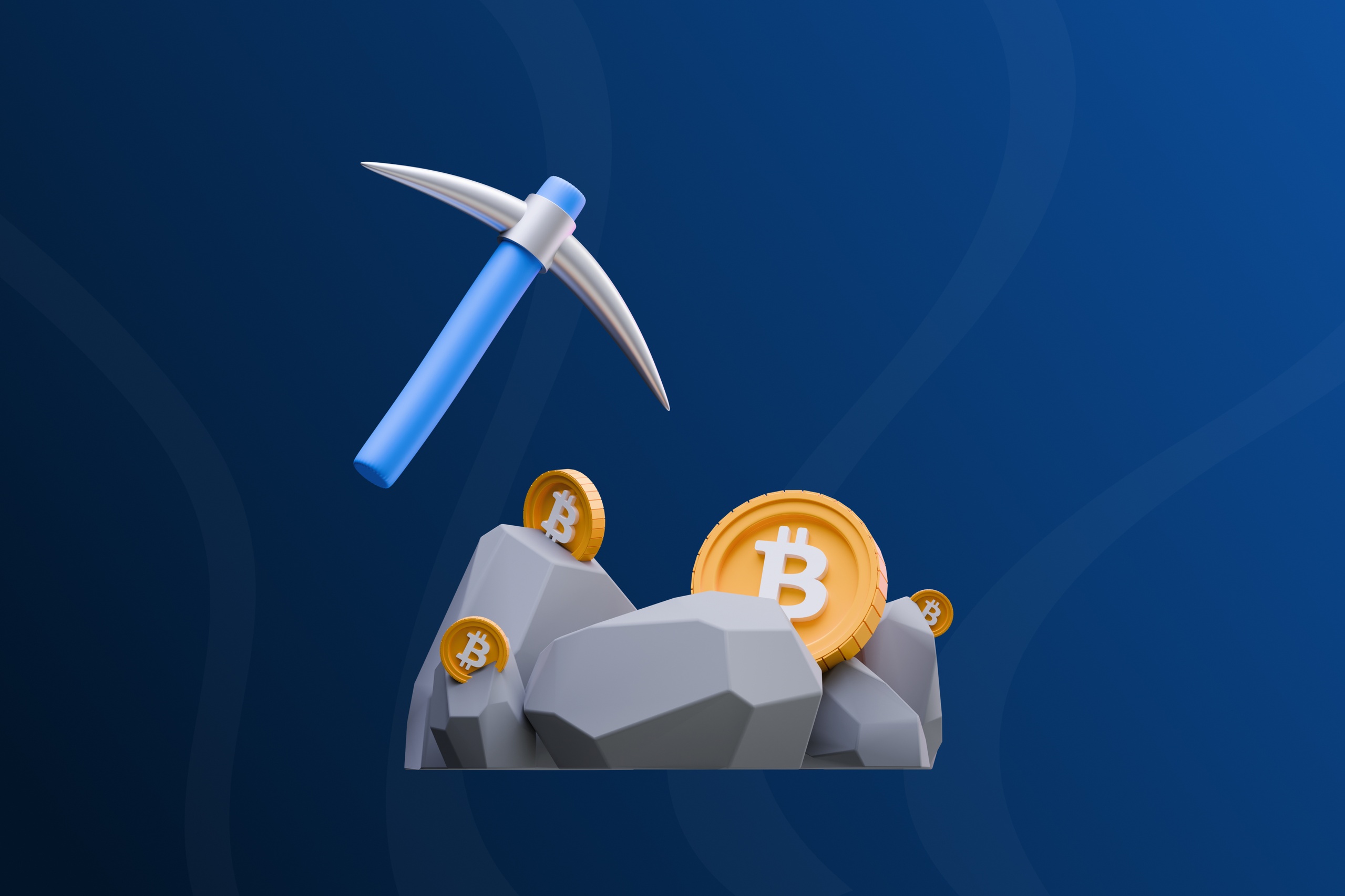 Media 1 for listing 3D Crypto Mining Icons