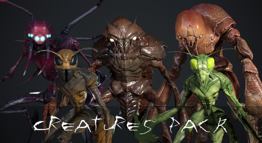 Creatures Pack | Fab