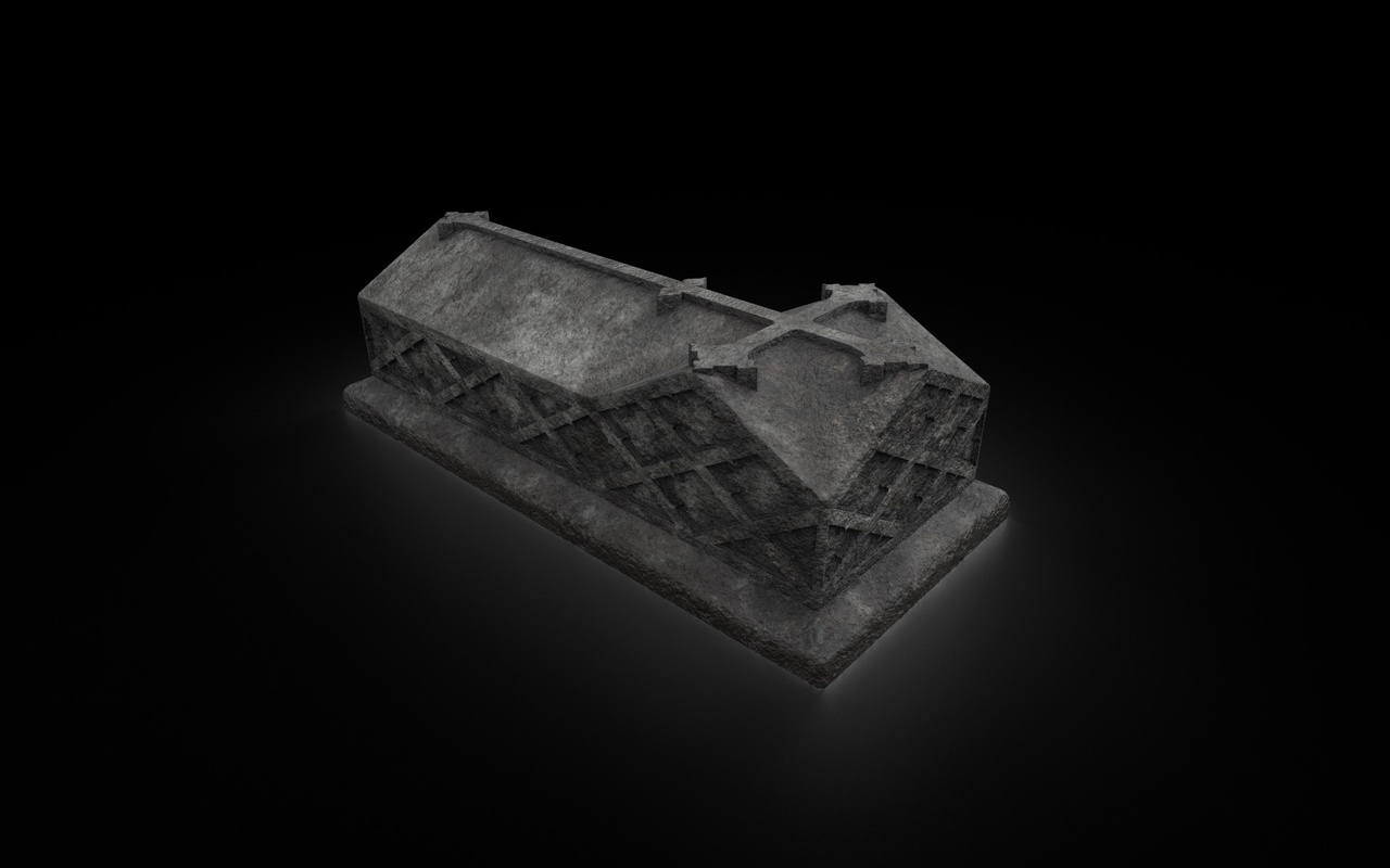 Media 1 for listing Old Stone Ledger Tombstone