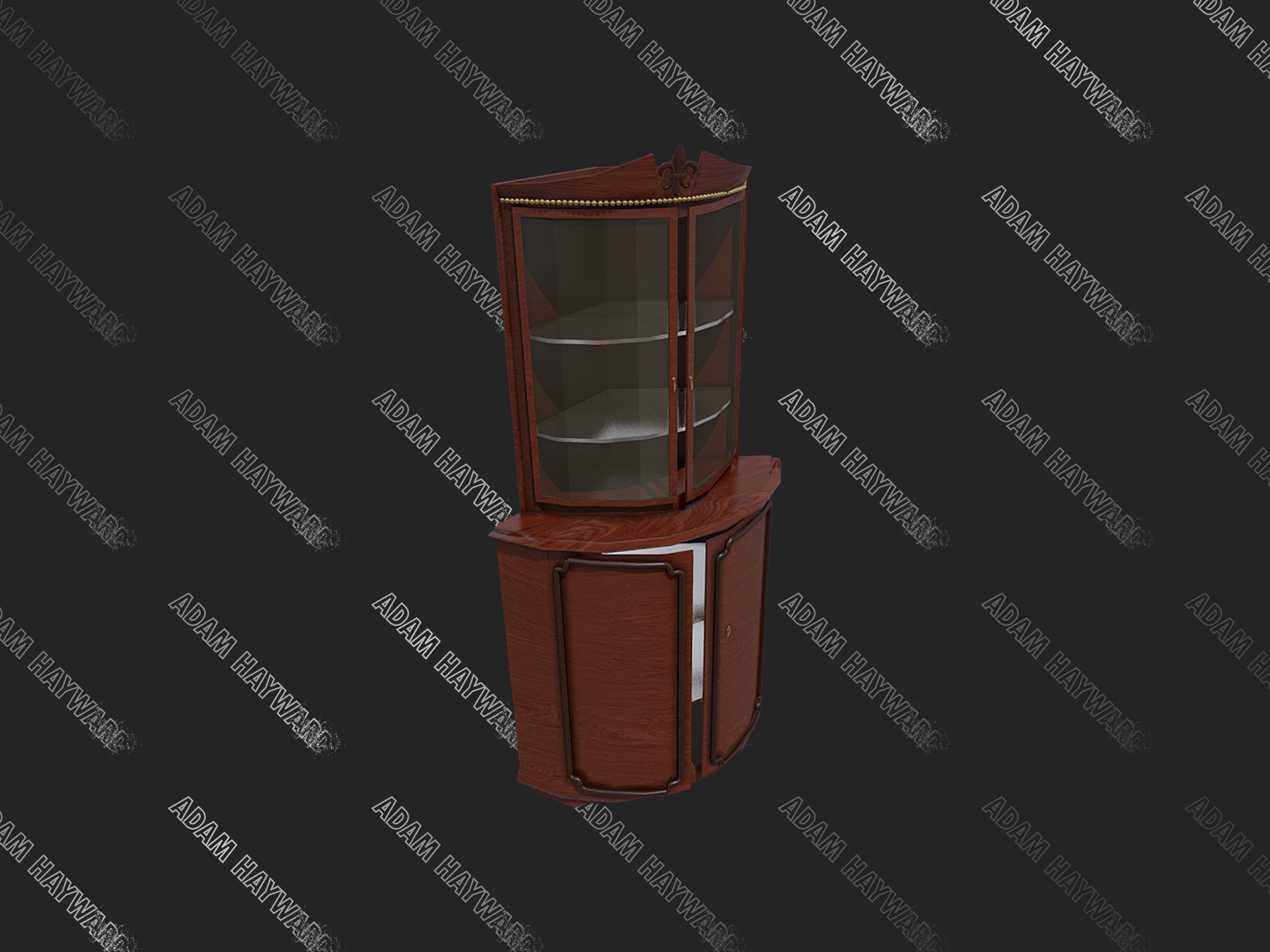Media 1 for listing Victorian Corner Cabinet