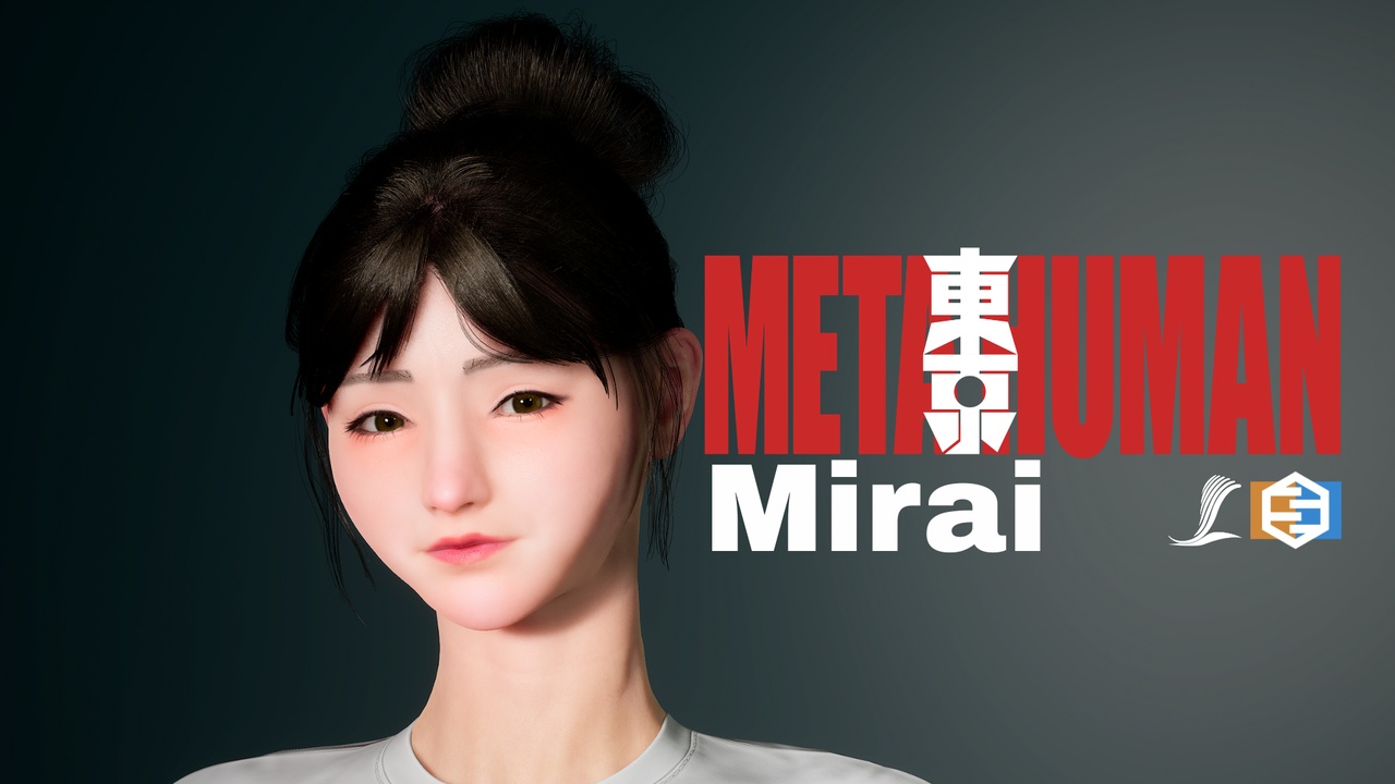 Media 1 for listing 【Editable】TOKYO Metahuman - Mirai / 東京メタヒューマン - ミライ