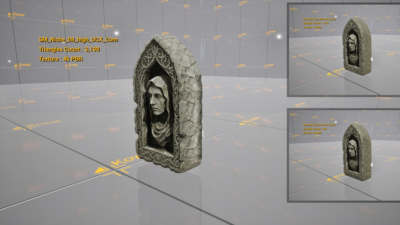 Media 1 for listing Funerary Niches Pack