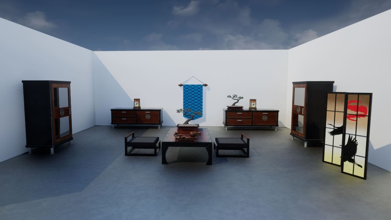 Media 1 for listing Japanese Style Dining Set