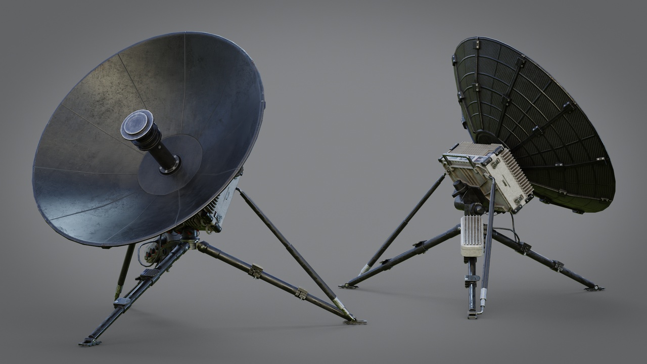 Media 1 for listing Satellite Mobile Military Prop