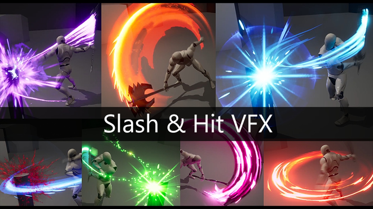 Media 1 for listing Slash and Hit VFX (with SFX)