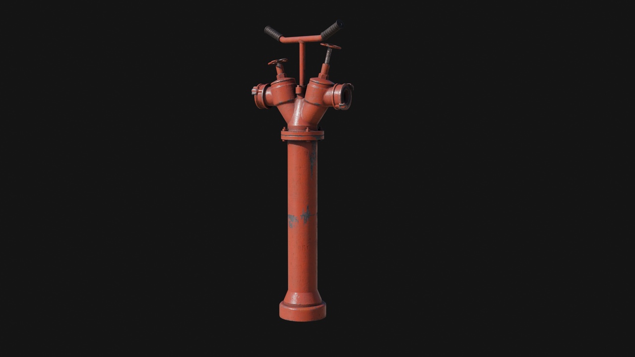 Media 1 for listing Red Fire Hydrant