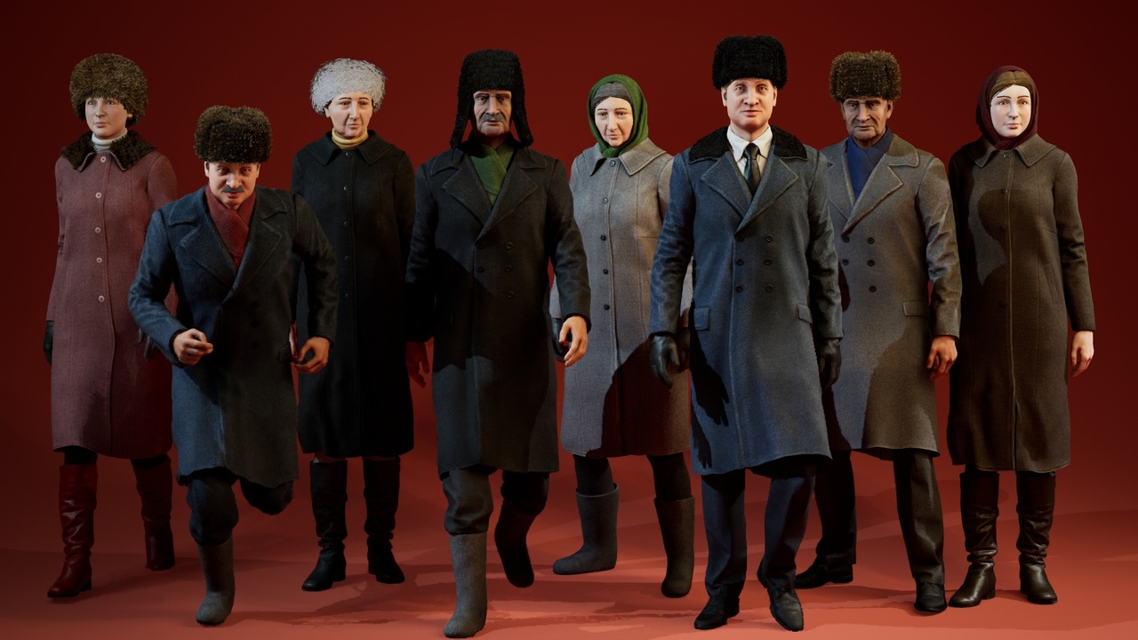 Media 1 for listing Soviet Winter People